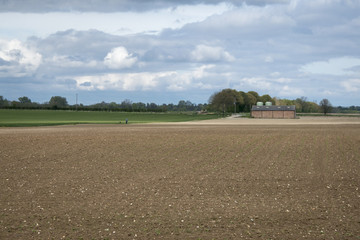 Fototapeta na wymiar English Farmland Landscape