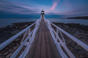 Marshall Point Lighthouse long exposure