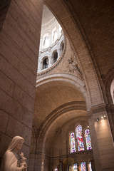 Basilika Sacré-Cœur Paris Detail innen