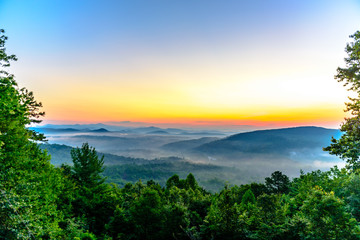 Sunrise In The Mountains - 223