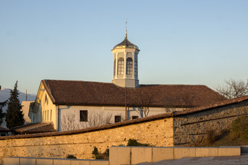 Obraz premium Church Of The Blessed Virgin Mary in Historical town of Panagyurishte, Pazardzhik Region, Bulgaria