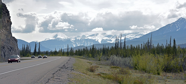 Highway im national park