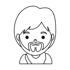 Obraz premium cute saint joseph character vector illustration design