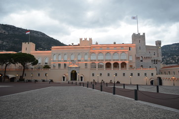 Fototapeta na wymiar The Prince's Palace - Monaco