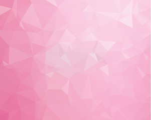 Fototapeta premium Pink Pattern. triangular template. Geometric sample. Repeating routine with triangle shapes