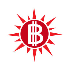 Bitcoin icon design