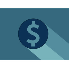Obraz premium dollar money icon