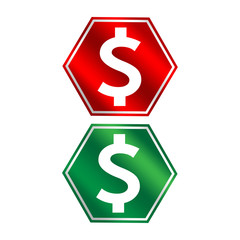 dollar money icon