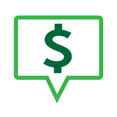 dollar money icon