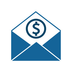Fototapeta premium dollar money icon
