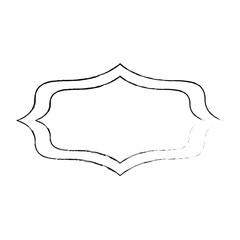 frame decorative isolated icon vector illustration design