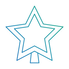 star decorative isolated icon vector illustration design