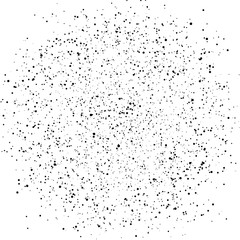 Abstract blot of black circles. EPS 10 vector