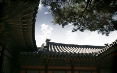 Fototapeta na wymiar 한국의 전통 고궁