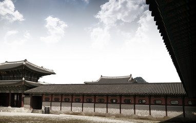Fototapeta premium 한국의 전통 고궁