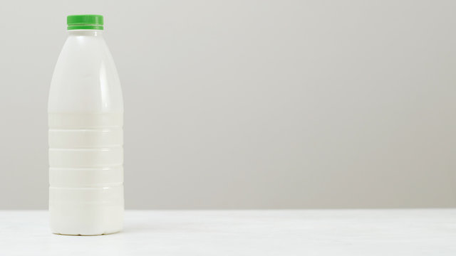 Fresh milk is a tasty and useful drink. Natural nutrition and dairy products benefits. Source of calcium and protein