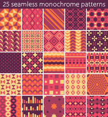 25 seamless pattern. Vector seamless pattern. Texture for wallpaper, fills, web page background.