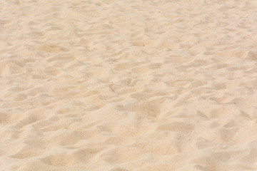 Close up sand pattern on the beach 