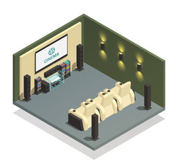 Home Theater Illustration