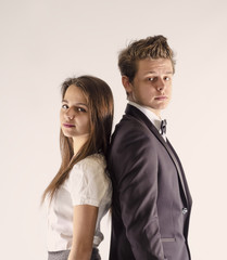 The concept. Find out the relationship between a guy and a girl. Family life.