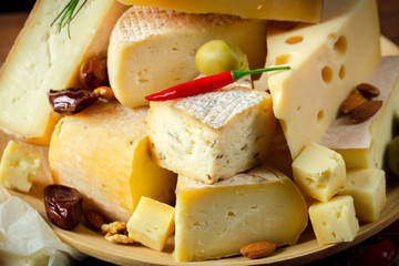 cheese on the table