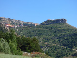 Fototapeta na wymiar Gúdar Pueblo de Teruel, en la Comunidad Autónoma de Aragón, España