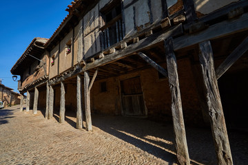 Fototapeta na wymiar Calatañazor medieval village in Soria province, Spain