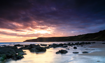 Fototapeta premium Sunrise in North Yorkshire