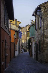 Fototapeta na wymiar Borgo San Giuliano, Rimini