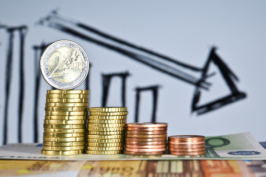 Euro argent valeur devise augmentation diminution chutte baisse bourse
