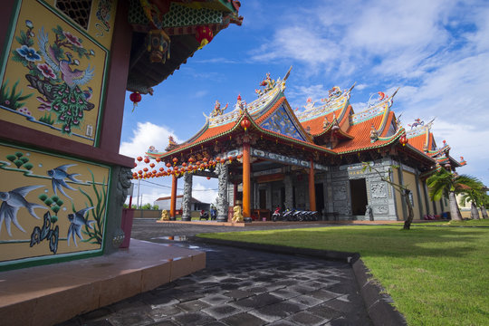 Vihara Satya Dharma, Chinese new year, Bali, Indonesia