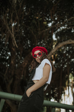 Young Woman Paris Style 