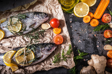 fresh salmon 