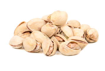 Pile of pistachio nuts