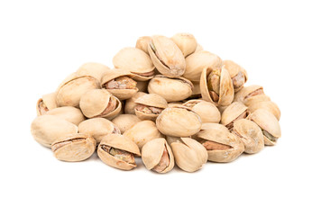 Pile of pistachio nuts