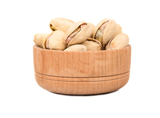 Pistachio nuts in a bowl