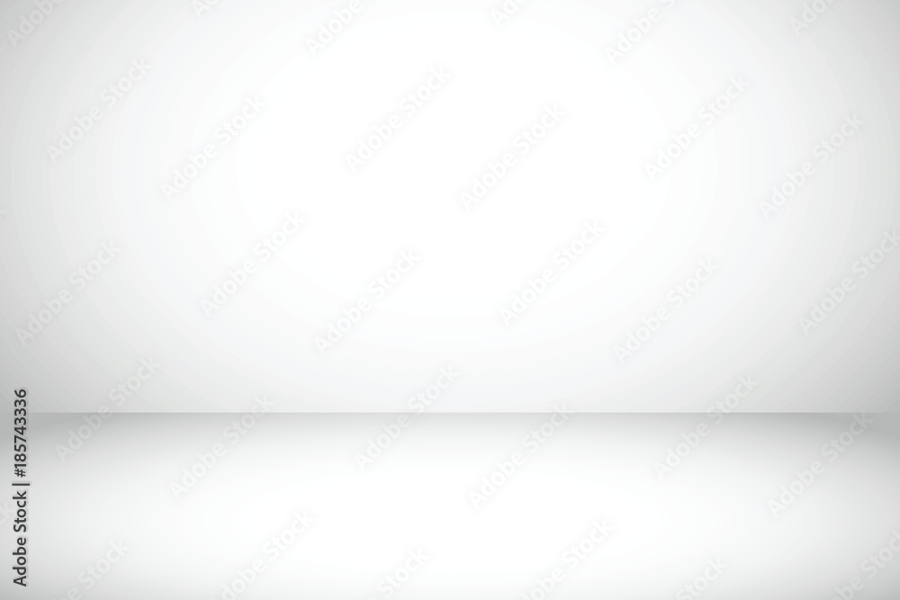 Aufkleber gradient gray studio background copy space using as simple clean background or wallpaper