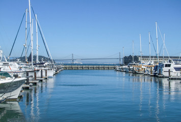 Obraz na płótnie Canvas coastal scenery around San Francisco