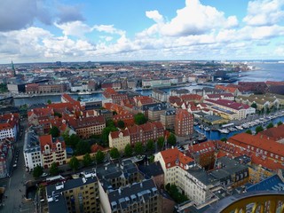 Fototapeta na wymiar コペンハーゲンの景色