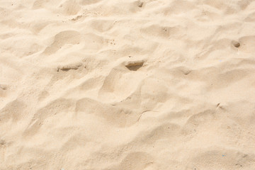 Close-up Sand pattern on the beach