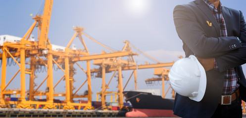 Water transportation and cargo ship and pilotage.