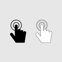 Click icon sign