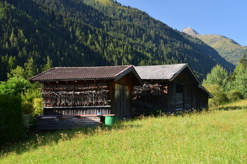 Cabanes agricoles à Sankt-Jakob