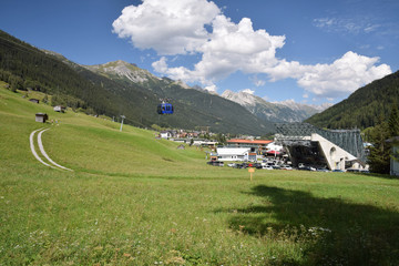 Sankt-Anton et le Télécabine du Galzig