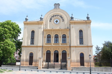 Fototapeta na wymiar Synagogue in Pecs, Hungary, Europe