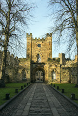 Fototapeta na wymiar Durham castle, durham, england