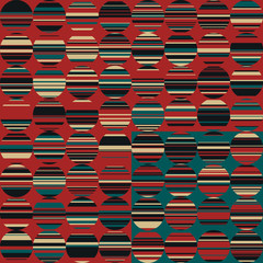 Abstract Background with Circles and Lines