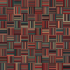 Seamless Christmas Color Straight Vertical and Horizontal Variable Width Stripes