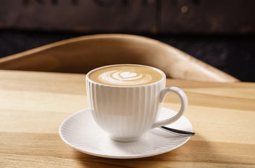 cup of cappuccino