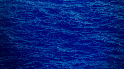 Sea surface aerial view